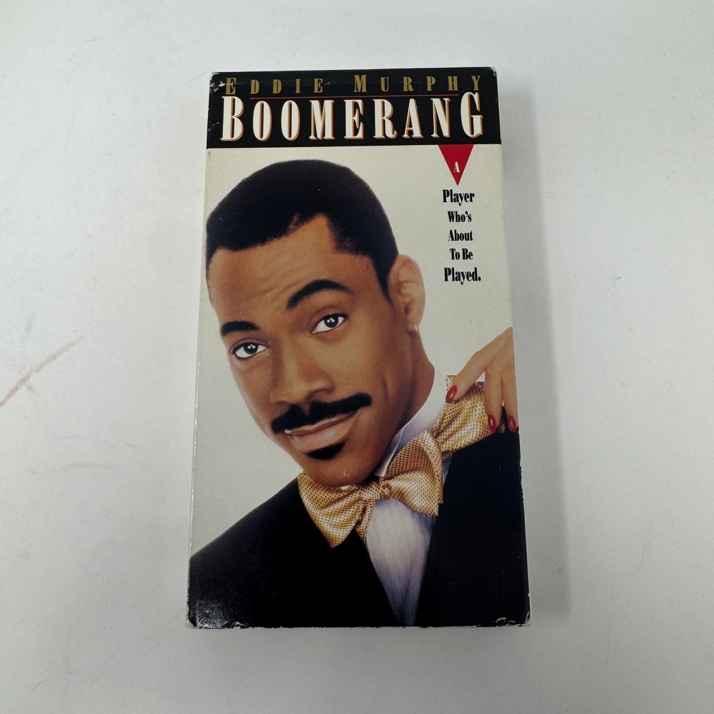 Vintage Boomerang Eddie Murphy VHS Movie Preowned Comedy 1992 Paramount